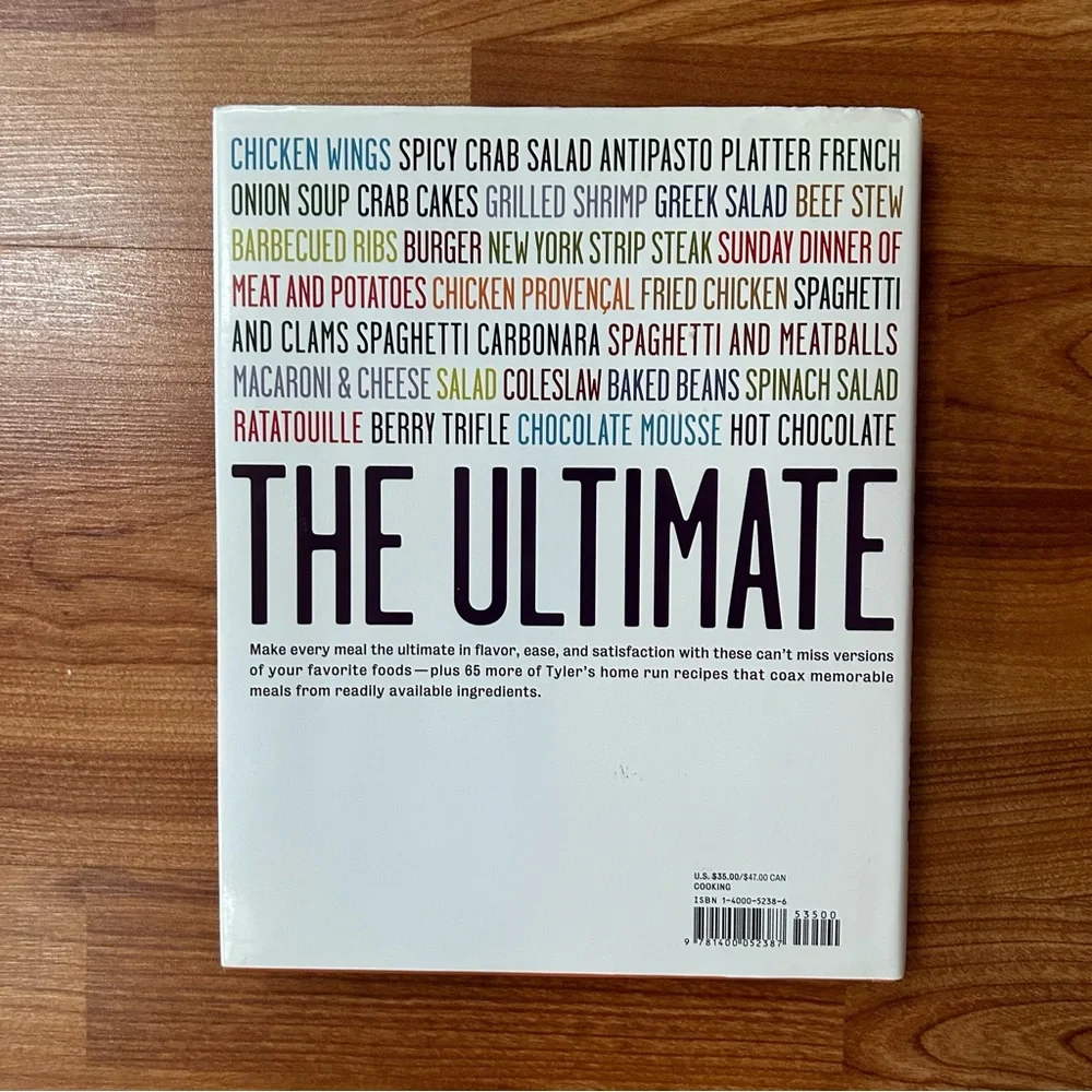 Cookbook: Tyler’s Ultimate